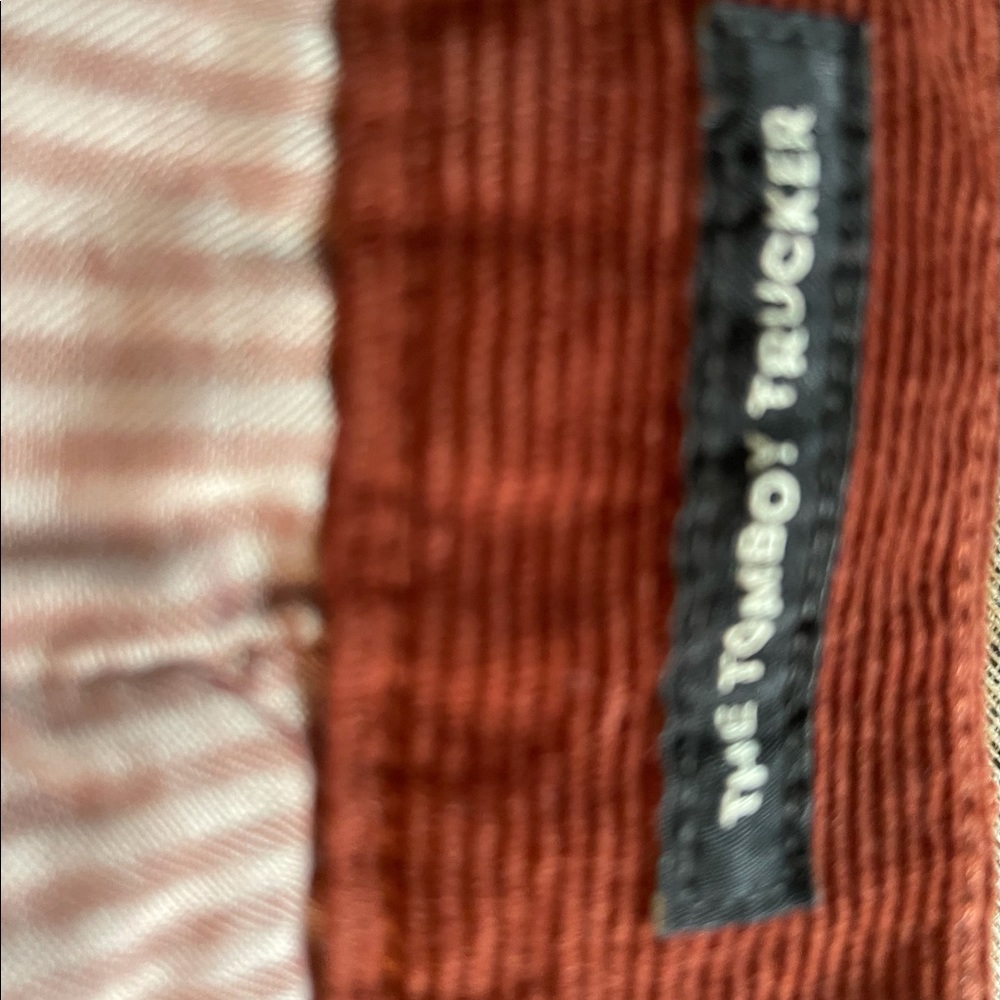 NWOT Lucky Brand Outfit Bundle - Rust Cord Jacket, Matching Jeans, Tee and Belt - Picture 7 of 13